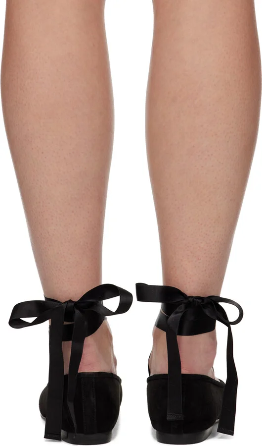 Bode Black Musette Ballerina Flats - Image 2