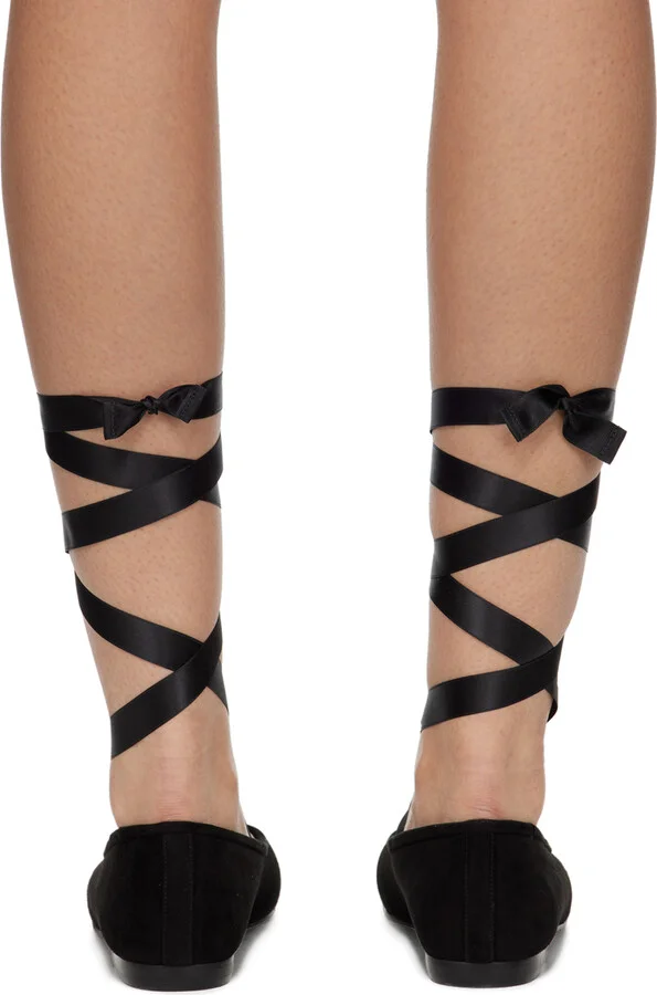 Bode Black Musette Ballerina Flats - Image 2