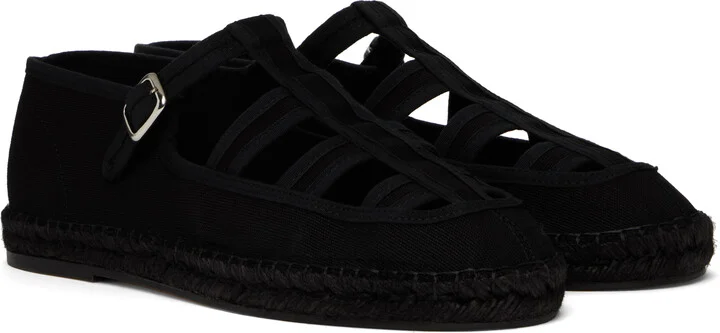 Bode Black Peggy Espadrilles - Image 4