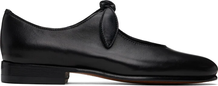 Bode Black Verbena Ballerina Flats