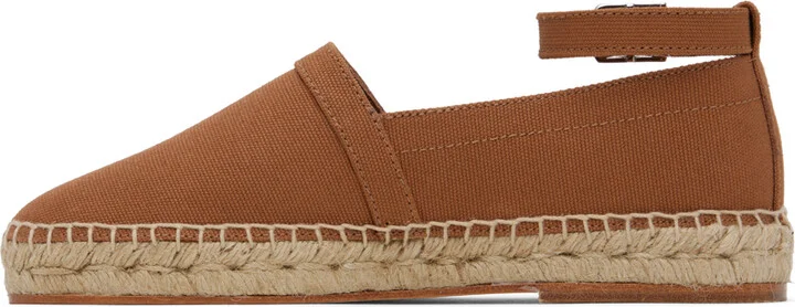 Bode Brown Ankle Strap Espadrilles - Image 3