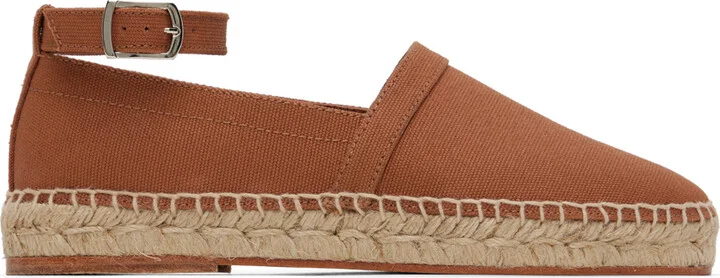 Bode Brown Ankle Strap Espadrilles