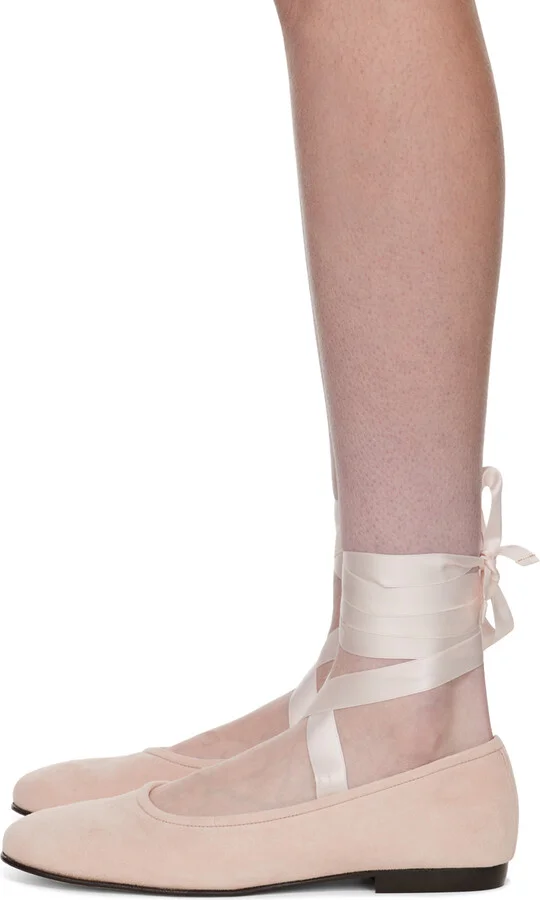 Bode Pink Musette Ballerina Flats - Image 3