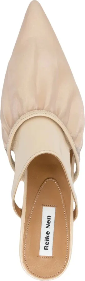 Boe 60mm leather mules - Image 4