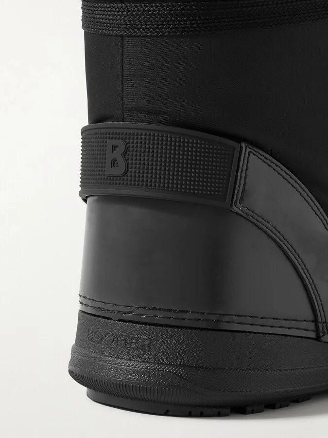 BOGNER - La Plagne 13 Leather-trimmed Shell Boots - Black - Image 4