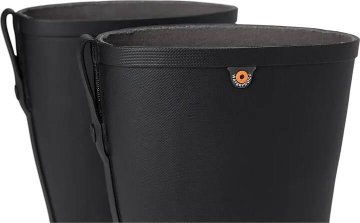 Bogs Amanda II Mid Women's Rain Boots Black : 6 M, Rubber - Image 7