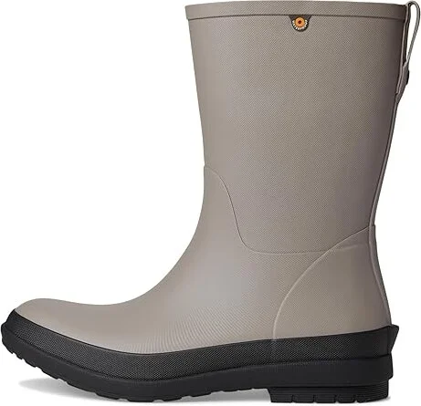 Bogs Amanda II Mid Women's Rain Boots Taupe : 6 M, Rubber - Image 6
