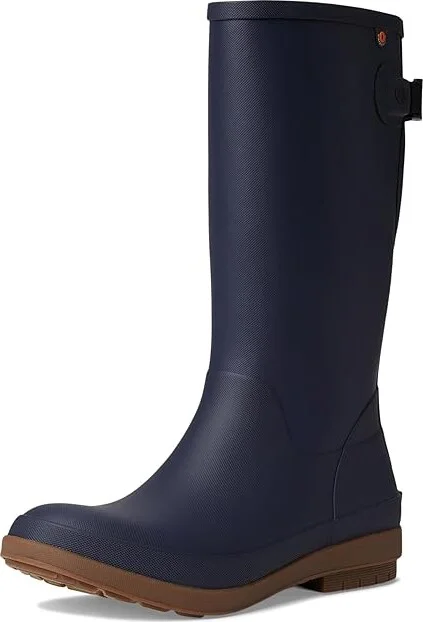Bogs Amanda II Tall Women's Shoes Navy : 6 B - Medium, Rubber - Image 5