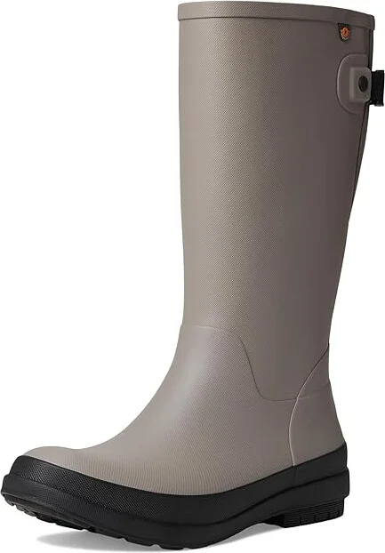 Bogs Amanda II Tall Women's Shoes Taupe : 6 B - Medium, Rubber - Image 5