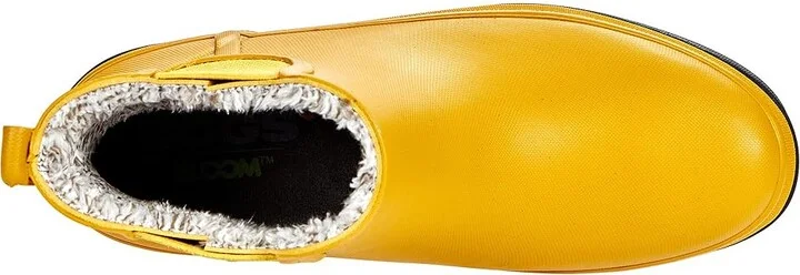 Bogs Amanda Plush II Chelsea Women's Shoes Saffron : 12 B - Medium, Synthetic - Image 2