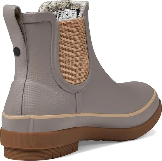 Bogs Amanda Plush II Chelsea Women's Shoes Toffee : 6 B - Medium, Synthetic - Image 4
