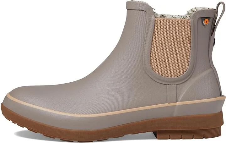 Bogs Amanda Plush II Chelsea Women's Shoes Toffee : 6 B - Medium, Synthetic - Image 5