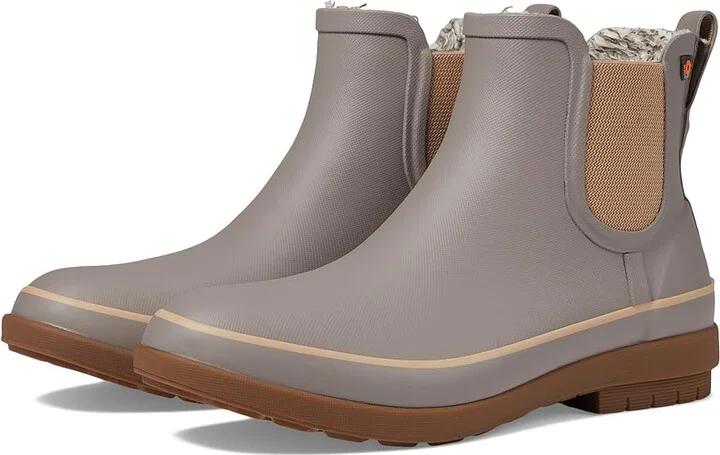 Bogs Amanda Plush II Chelsea Women's Shoes Toffee : 6 B - Medium, Synthetic