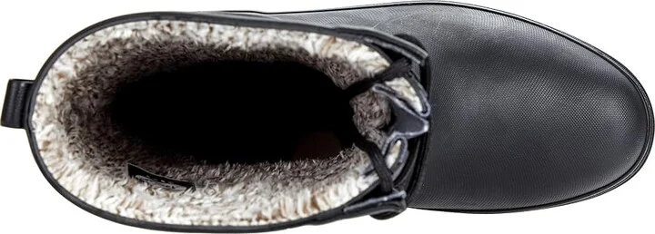 Bogs Amanda Plush II Lace Women's Shoes Black : 6 B - Medium, Synthetic - Image 2