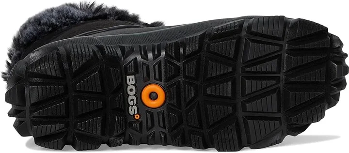 Bogs Arcata Dash Women's Boots Black : 6 B - Medium, Faux Fur/Lace/Rubber - Image 3