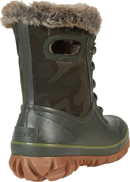 Bogs Arcata Tonal Camo Women's Shoes Dark Green : 6 B - Medium, Synthetic/Textile - Image 4