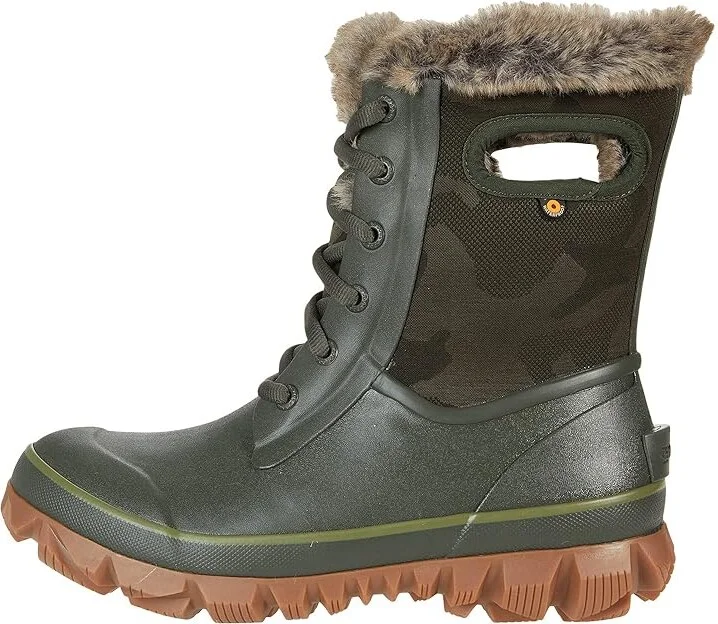 Bogs Arcata Tonal Camo Women's Shoes Dark Green : 6 B - Medium, Synthetic/Textile - Image 6