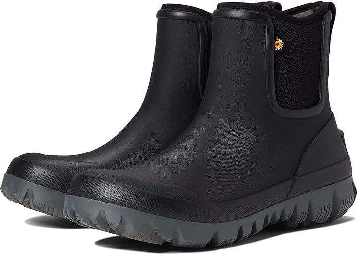 Bogs Arcata Urban Chelsea Men's Boots Black : 8 D - Medium, Textile/Synthetic