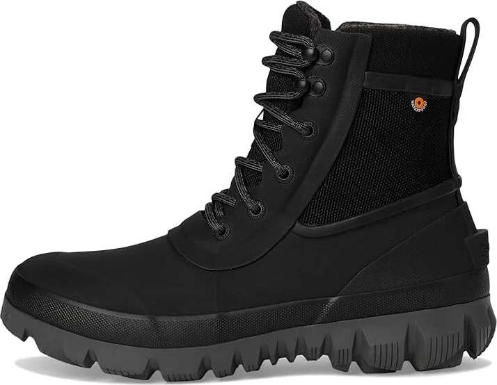 Bogs Arcata Urban Lace Men's Shoes Black 1 : 10 D - Medium, Synthetic/Textile - Image 6