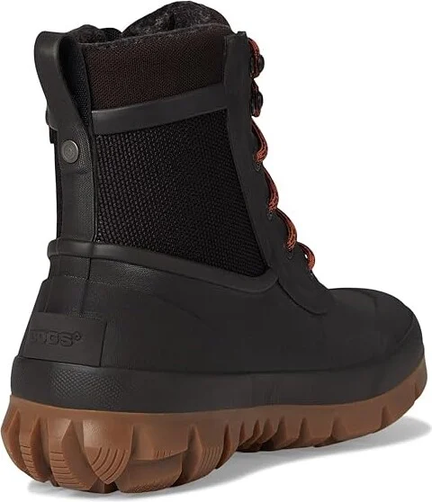 Bogs Arcata Urban Lace Men's Shoes Dark Brown 1 : 9 D - Medium, Synthetic/Textile - Image 4
