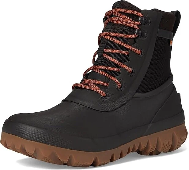 Bogs Arcata Urban Lace Men's Shoes Dark Brown 1 : 9 D - Medium, Synthetic/Textile - Image 5