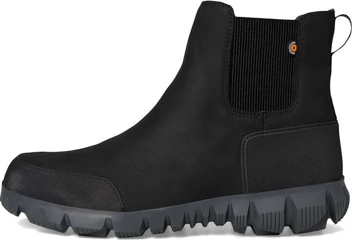 Bogs Arcata Urban Leather Chelsea Men's Boots Black 1 : 11.5 D - Medium, Leather/Synthetic - Image 6