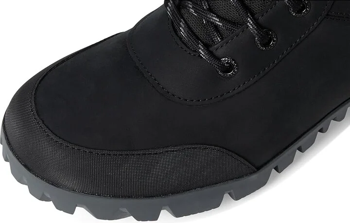 Bogs Arcata Urban Leather Mid Men's Boots Black 1 : 8 D - Medium, Textile/Leather - Image 2