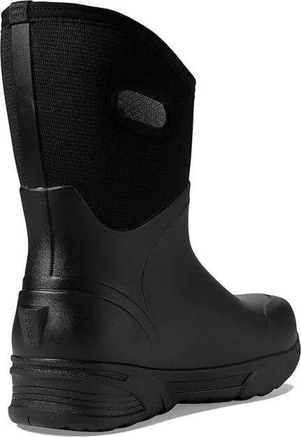 Bogs Bozeman Mid Boot Men's Waterproof Boots Black 1 : 10 D - Medium, Rubber - Image 4