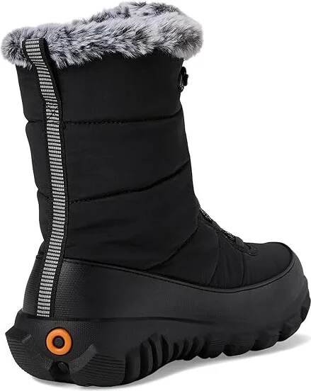 Bogs Cedar Quilt Lace Women's Snow Shoes Black : 10 M, Rubber - Image 4