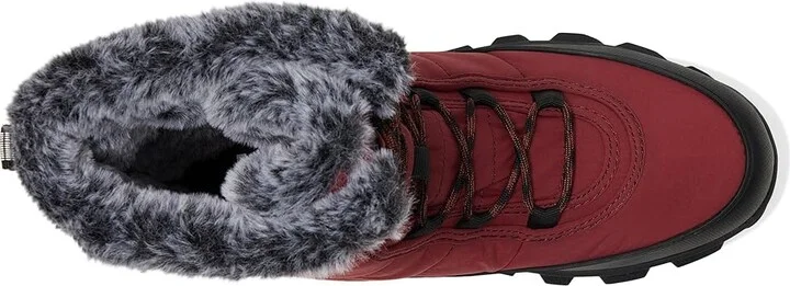 Bogs Cedar Quilt Lace Women's Snow Shoes Garnet : 6 M, Rubber - Image 2