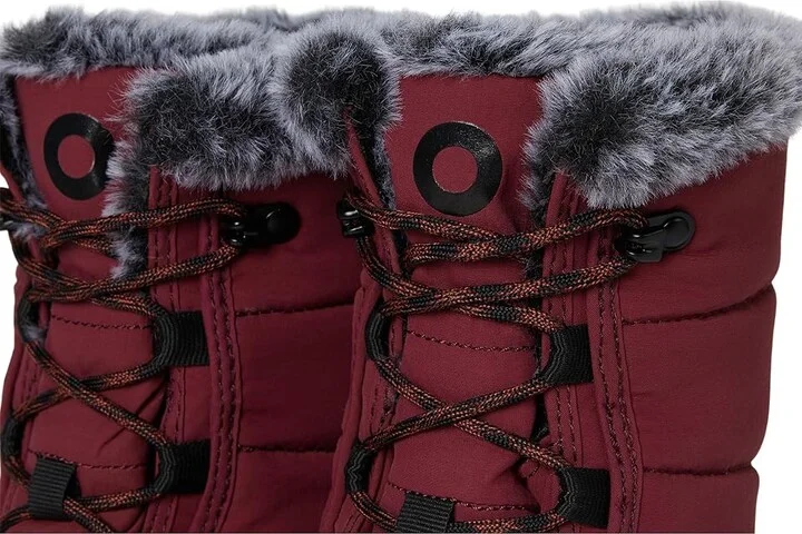 Bogs Cedar Quilt Lace Women's Snow Shoes Garnet : 6 M, Rubber - Image 7