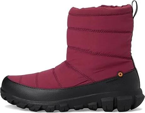 Bogs Cedar Quilt Women's Snow Shoes Garnet : 6 M, Rubber - Image 6