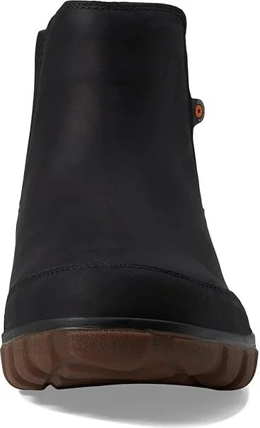 Bogs Classic Casual Chelsea II Men's Boots Black : 11 D - Medium, Leather/Synthetic/Textile - Image 2