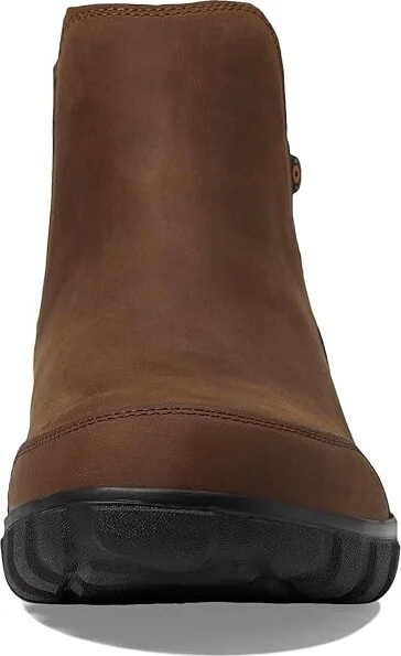 Bogs Classic Casual Chelsea II Men's Boots Brown : 9 D - Medium, Leather/Synthetic/Textile - Image 2