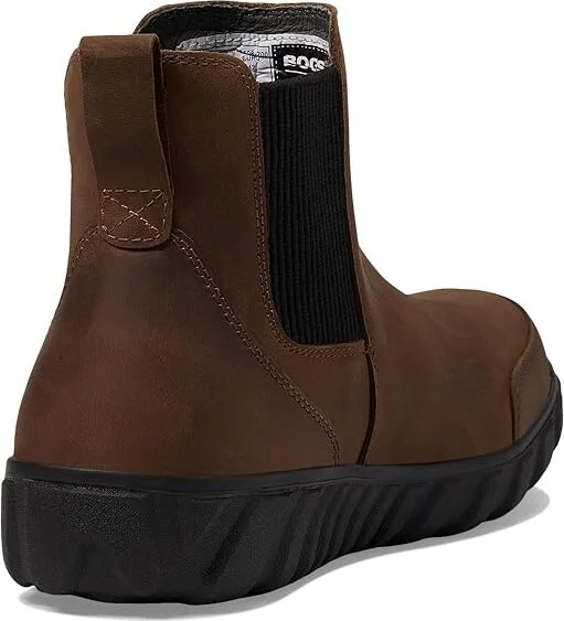 Bogs Classic Casual Chelsea II Men's Boots Brown : 9 D - Medium, Leather/Synthetic/Textile - Image 4