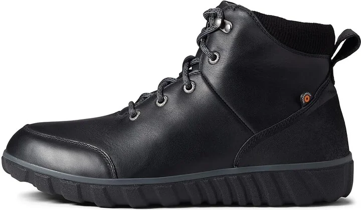 Bogs Classic Casual Hiker Men's Shoes Black : 10 D - Medium, Leather - Image 6