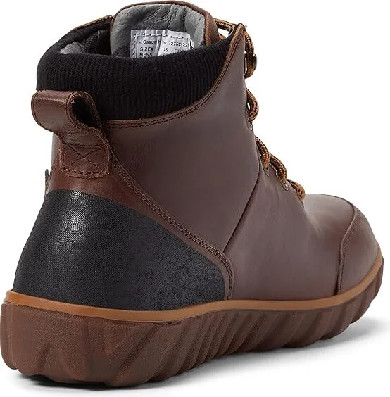 Bogs Classic Casual Hiker Men's Shoes Cognac : 9.5 D - Medium, Leather - Image 4
