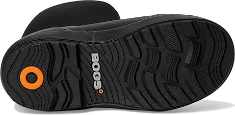 Bogs Classic II Mid - No Handles Women's Shoes Black 1 : 12 B - Medium, Rubber/Textile - Image 3