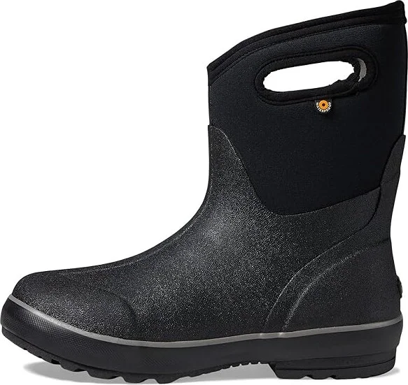 Bogs Classic II Mid Women's Shoes Black : 6 B - Medium, Rubber/Textile - Image 6