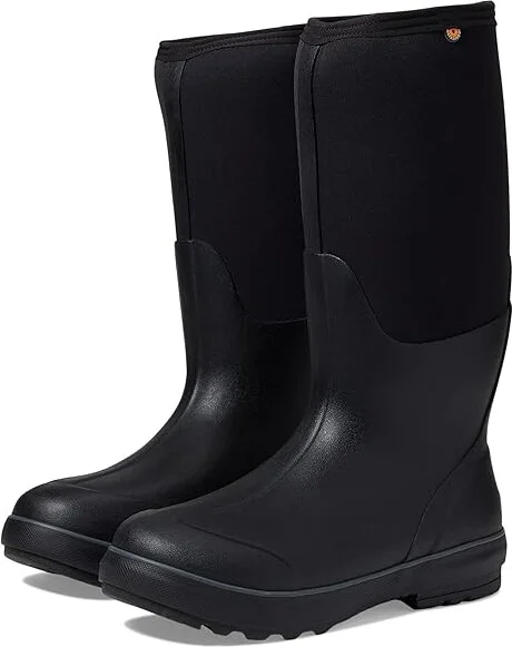 Bogs Classic II - No Handles Women's Shoes Black : 6 B - Medium, Rubber/Textile