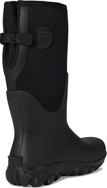 Bogs Classic Seamless Tall Adjustable Calf Men's Rain Boots Black : 7 M - Image 4
