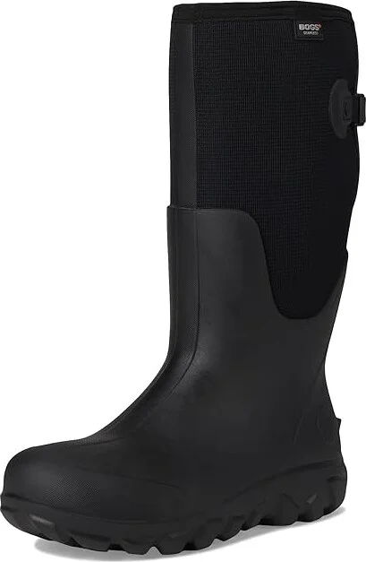Bogs Classic Seamless Tall Adjustable Calf Men's Rain Boots Black : 7 M - Image 5