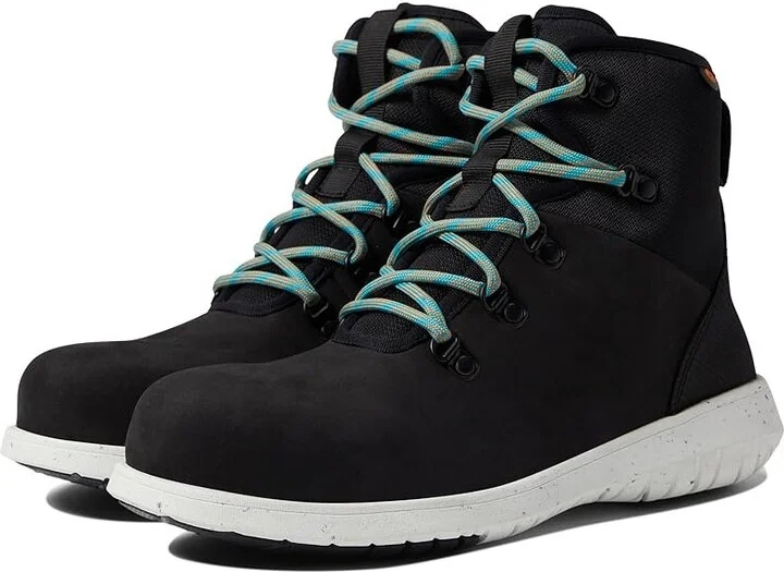 Bogs Cypress Lace Composite Safety Toe Women's Work Pull-on Boots Black : 9.5 B - Medium, Leather