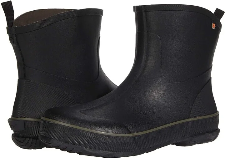 Bogs Digger Mid Men's Shoes Black : 7 D - Medium, Synthetic