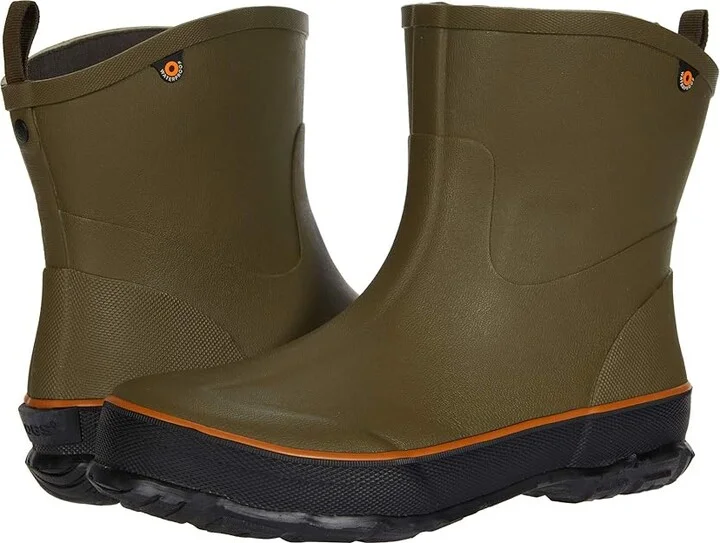 Bogs Digger Mid Men's Shoes Olive : 7 D - Medium, Synthetic