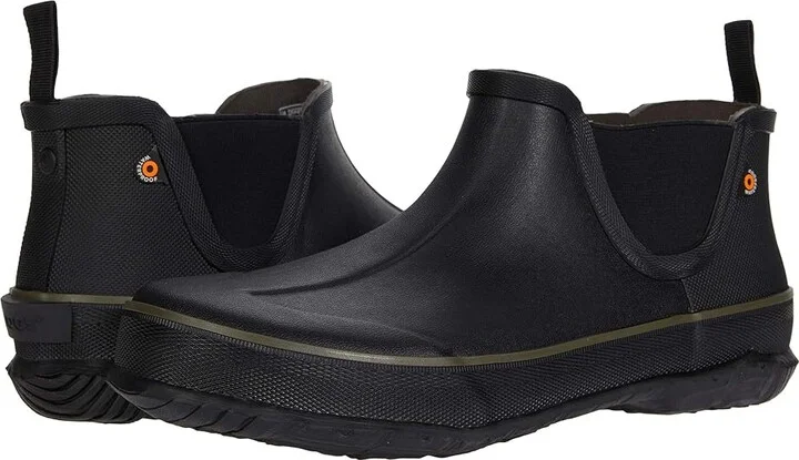 Bogs Digger Slip-On Men's Shoes Black : 7 D - Medium, Synthetic
