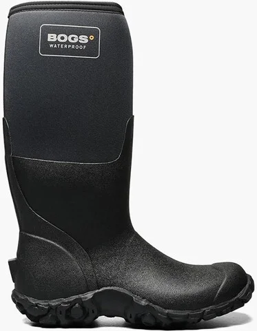 Bogs Footwear Men's Insulated Waterproof Boots Mesa Solid; Black; M
