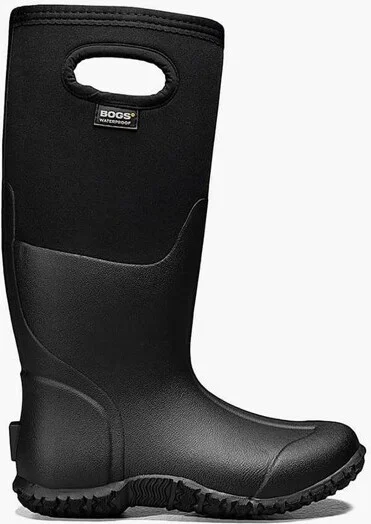 Bogs Footwear Women's Insulated Rain Boots Mesa Solid; Black; M