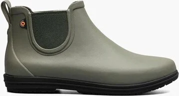 Bogs Footwear Women's Rainboots Sweetpea II Chelsea; Dark Green; M