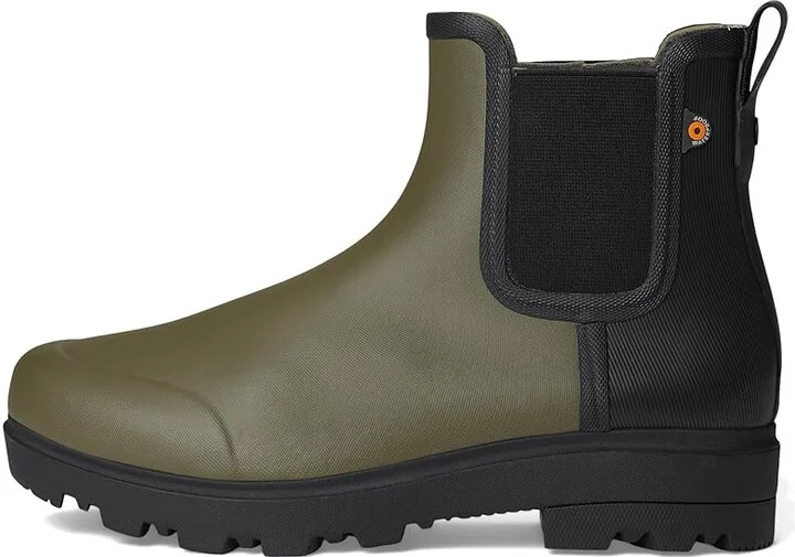 Bogs Holly Chelsea Women's Boots Army Green : 6 B - Medium, Synthetic - Image 6